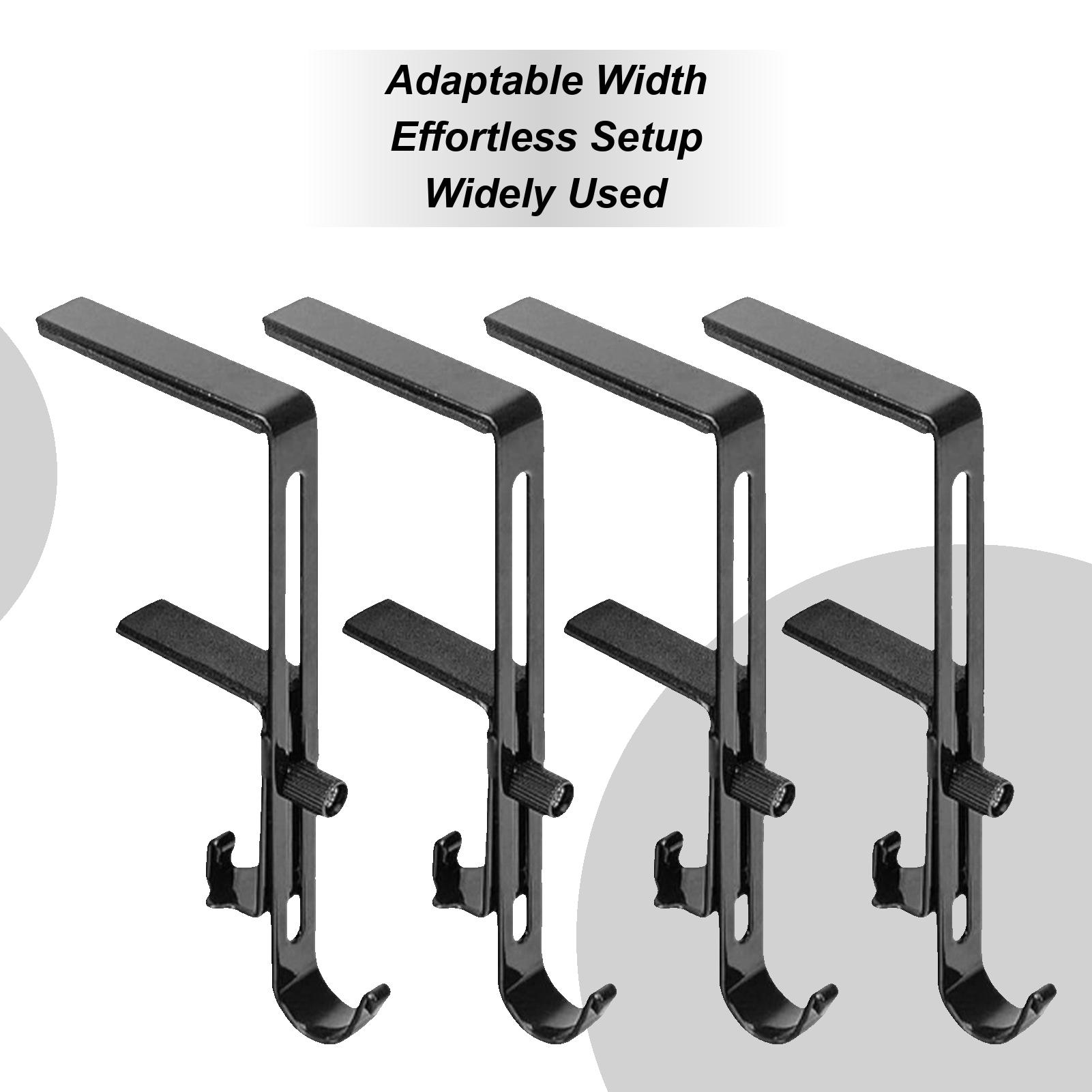 Fireplace Stocking and Garland Hanger 4 Pieces Fireplace Stocking And Garland Hanger Iron Adjustable Wreath Hook Christmas Decor China Mainland