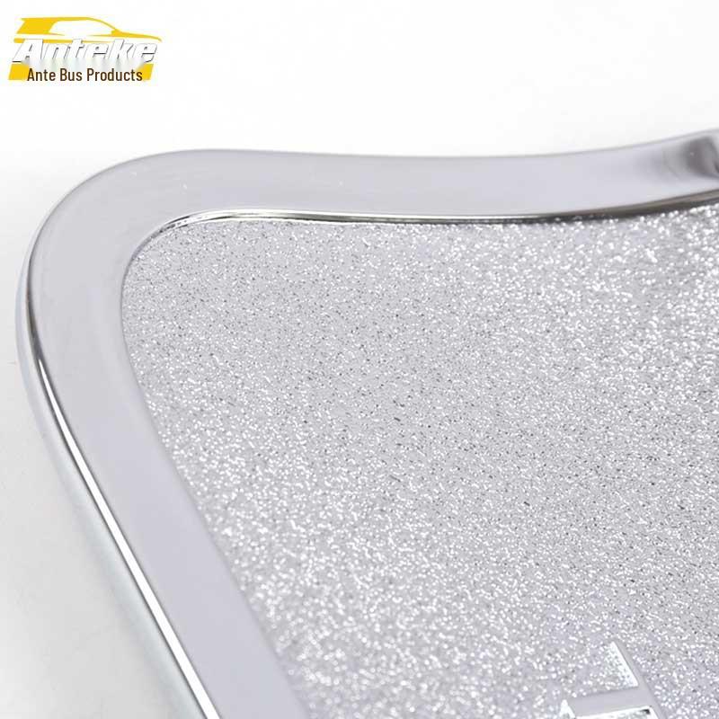 Electroplated Fuel Tank Cap Decorative Sticker for Peugeot 5008