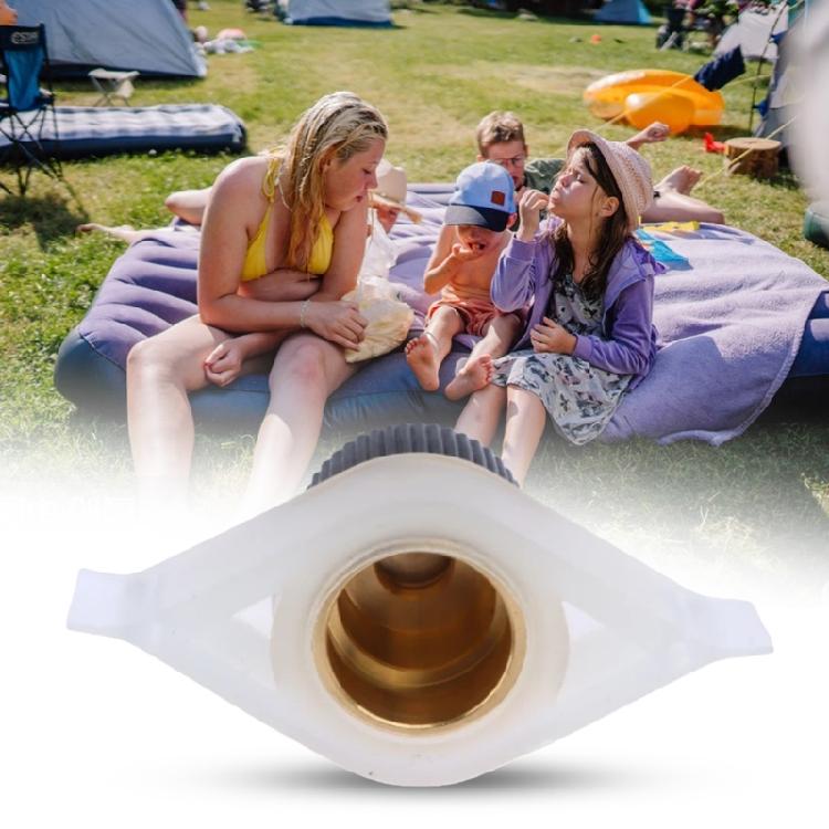 Valvole d'Aria in Ottone a Prova di Perdite con TPU Rinforzato per Gonfiaggio Rapido in Letti ad Aria e Materassi da Esterno Design Compatto