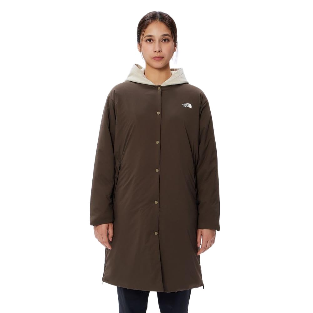 The North Face Maternity Ventrix Slate Size M Women's Cardigan, Water-Repellent, Stretch, Brown,