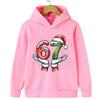 Viral "67 Vibe" Warm Kids Hoodie Toddler Hooded Sweatshirt for Boys Girls Fashionable Funny Children's Sweatshirt Christmas Gift