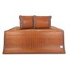 Free Shipping Bamboo Summer Mat, Foldable & Double-Sided for 0.9-1.8m Beds