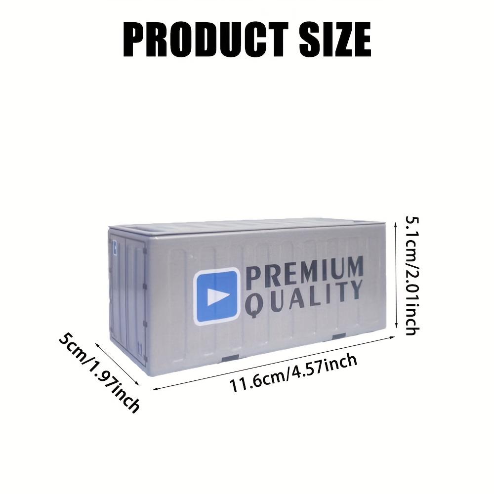 Retro Mini Industrial Style Stapelbare Aufbewahrungsbox, Kleine Multifunktionale Blech-Aufbewahrungsbox, Kreative Heimdeko Schmuckschatulle