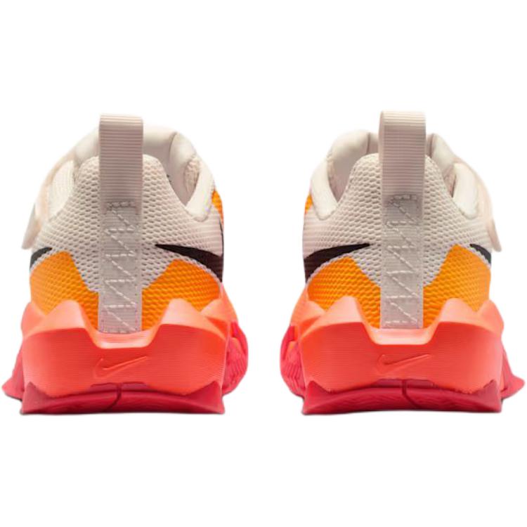 Nike St Dynamite Comfortable Breathable Low Top Basketball Shoes Kids sneaker Beige Orange IH2307-100