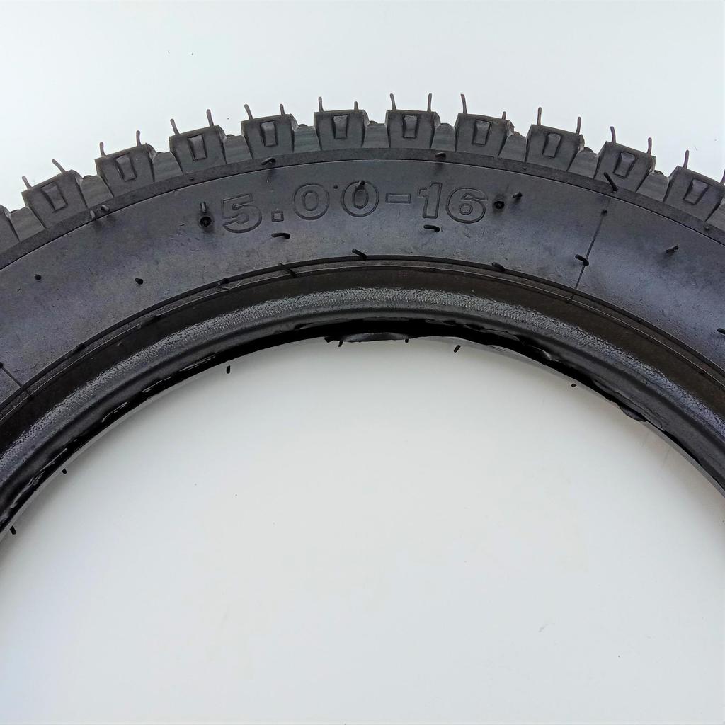 Inflatable Universal Rubber Caster Wheel Outer Tire 500-16