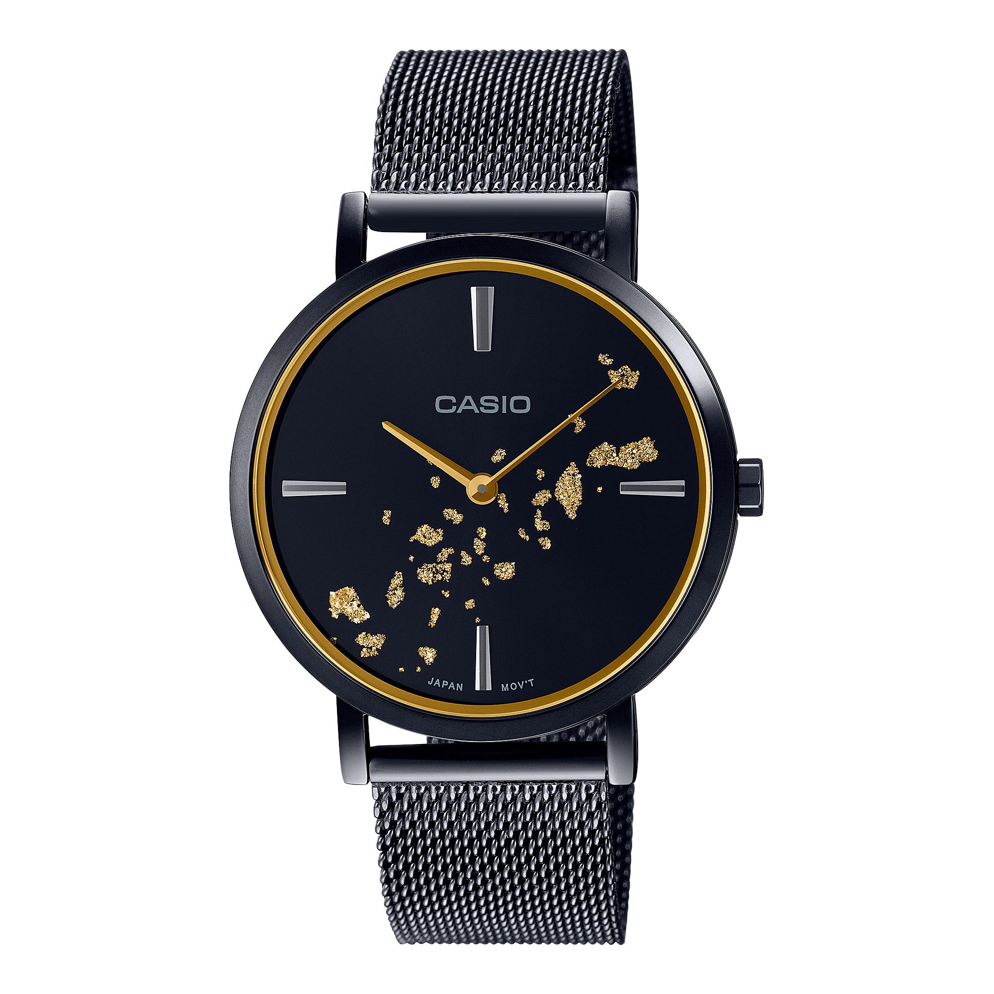 Casio Men s Analog Quartz Watch MTP-C100BM-1A чёрный