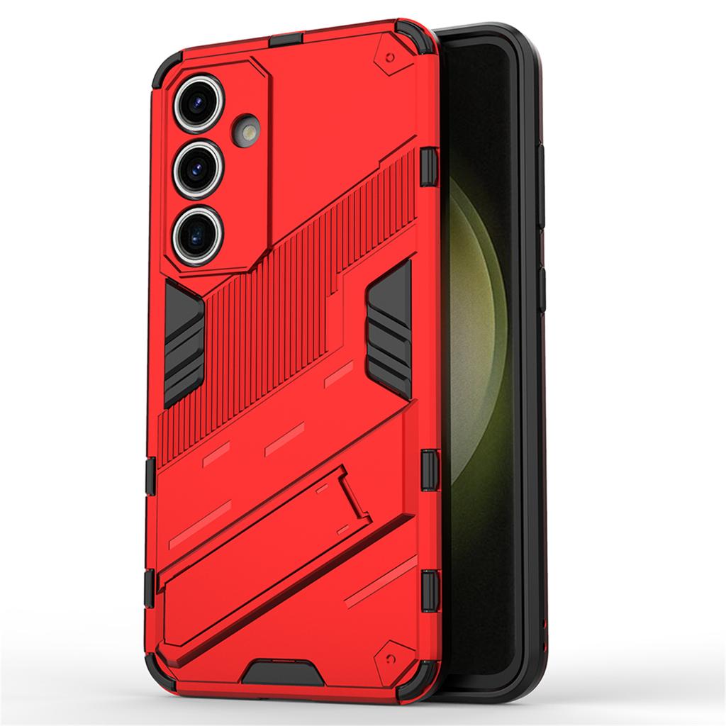 For Samsung Galaxy S24 FE Case Kickstand Hybrid Hard PC Soft TPU Phone Cover