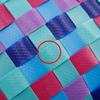 MARNI Pod Woven Bucket Handbag M00332 M00IW One handle Blue / multicolor polypropylene Women Used