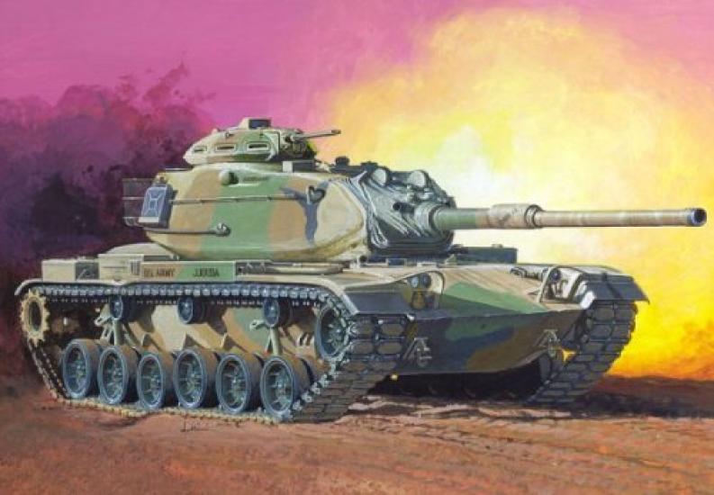 

Tamiya Italeri 6397 135 M60 A1 Patton Пластиковая модель