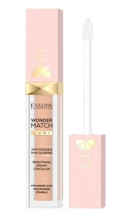 Eveline Wonder Match Brightening Full Coverage Concealer 20 Shade - 6.8 ml