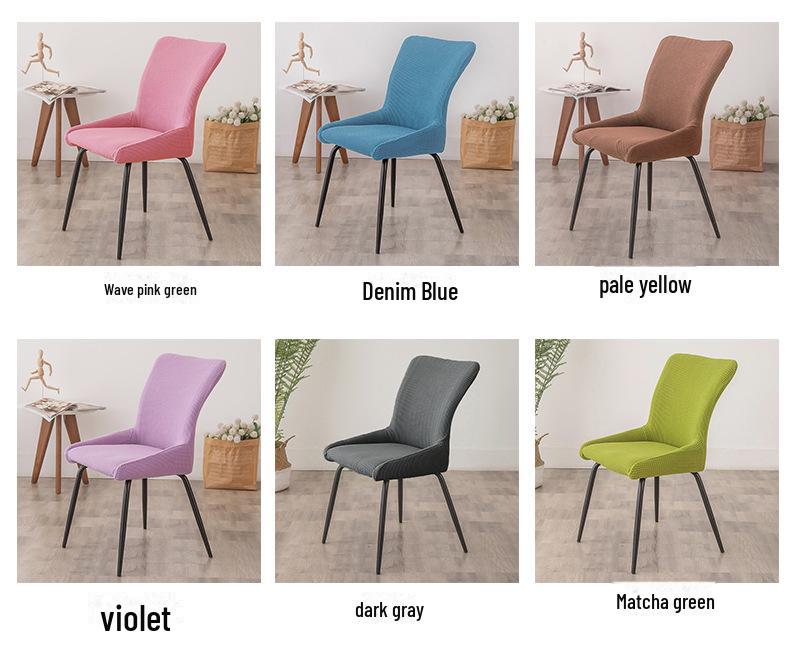 Elastic Pineapple Armrest Chair Cover for Dining Table - Modern and Simple Design, All-Inclusive and Universal Fit