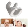 Back Neck Pillow Anti-Wrinkle Pressure Reducing Sleep Pillow Face Support Pillow for Bed Headrest Prone Down Sleeping