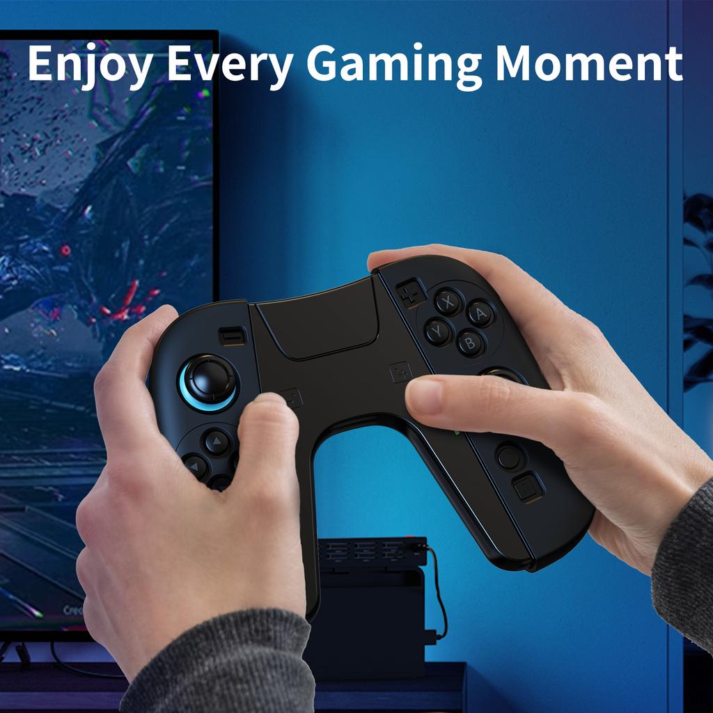Charging Grip for Switch 2 Joy-Con Controller Type-C Dual Charging Handle with LED Indicator Grip for Switch 2 Accessories 5