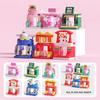 DIY Architecture Store Street View Food House Building Blocks Kit Girls Bricks Classic Movie Model Kids Toys For Children