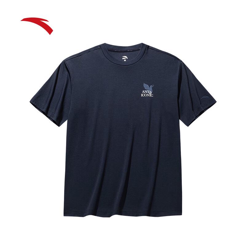 Anta Men s Ice Silk American Casual Short Sleeve T-Shirt L