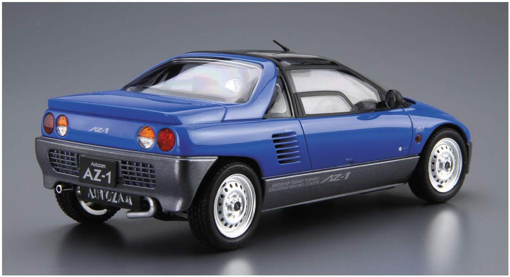 Aoshima Bunka Kyozai The Model Car Series 38 Mazda PG6SA 1992 Plastic Model Kit Co., Ltd. 1/24 No. AZ-1