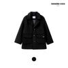 Renoma Kids Boy Black Single Wool Coat R2511c001 02