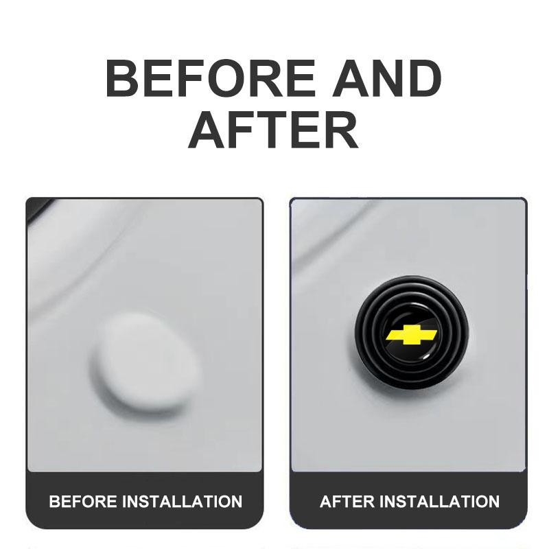 Car Door Anti-Collision Silicone Pads Shock Absorber Gasket Suitable for Chevrolet Colorado Cruze Spark Captiva Malibu Trax Aveo