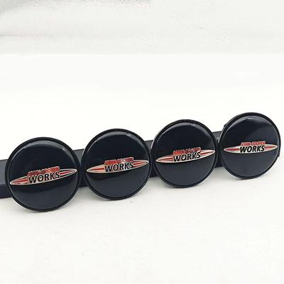 4Pcs 54mm Car Styling Wheel Center Hubcaps Replaced Cover For Cooper S JCW WORKS R55 R56 F55 F56 R57 R58 R59 R60 R50 Accessories