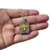 Animal Pendant Photo Necklace With 304 Stainless Steel Chain For Travel Gift For Women