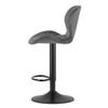 WEST Stool - Gray Velvet / Black Base X 2
