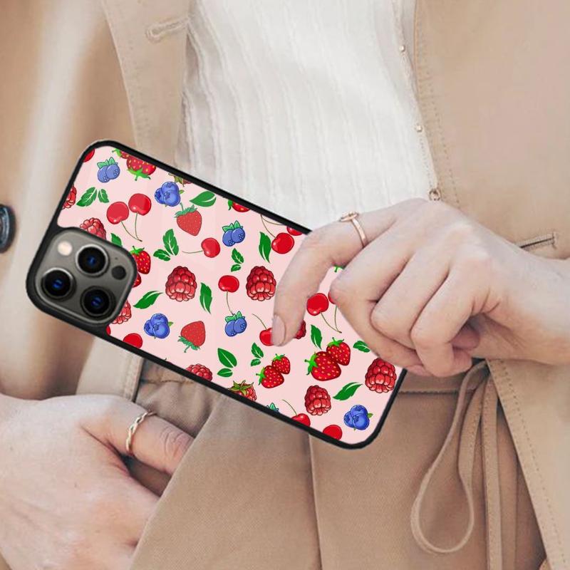 

Berries Summer Fruits Sweet Magnetic Phone Case For APPLE iPhone 17 Air 16 14 13 12 Pro Max 15 Plus Wireless MagSafe Cover iPhone 13mini