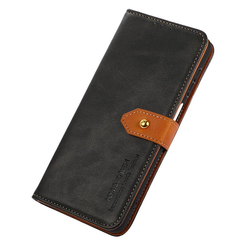 KHAZNEH For Google Pixel 8a Case Wallet Leather Cowhide Texture Phone Cover