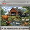 2D Plane 1 Animal Farm Party Backdrop Suitable for Weddings Baby Showers and Themed Events
