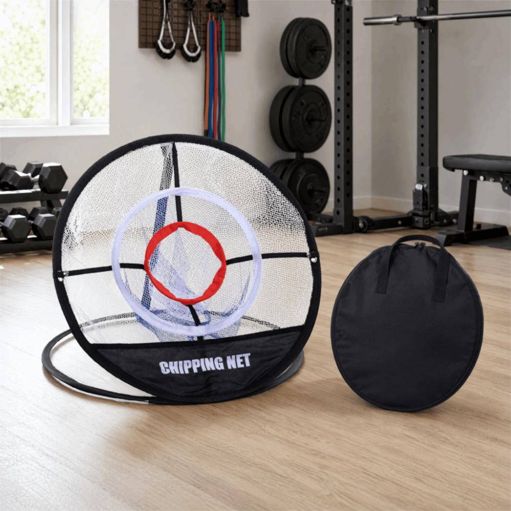 2pcs Foldable Golf Chipping Net Nylon Golf Net Compact Golf Practice Net  Swing Accuracy