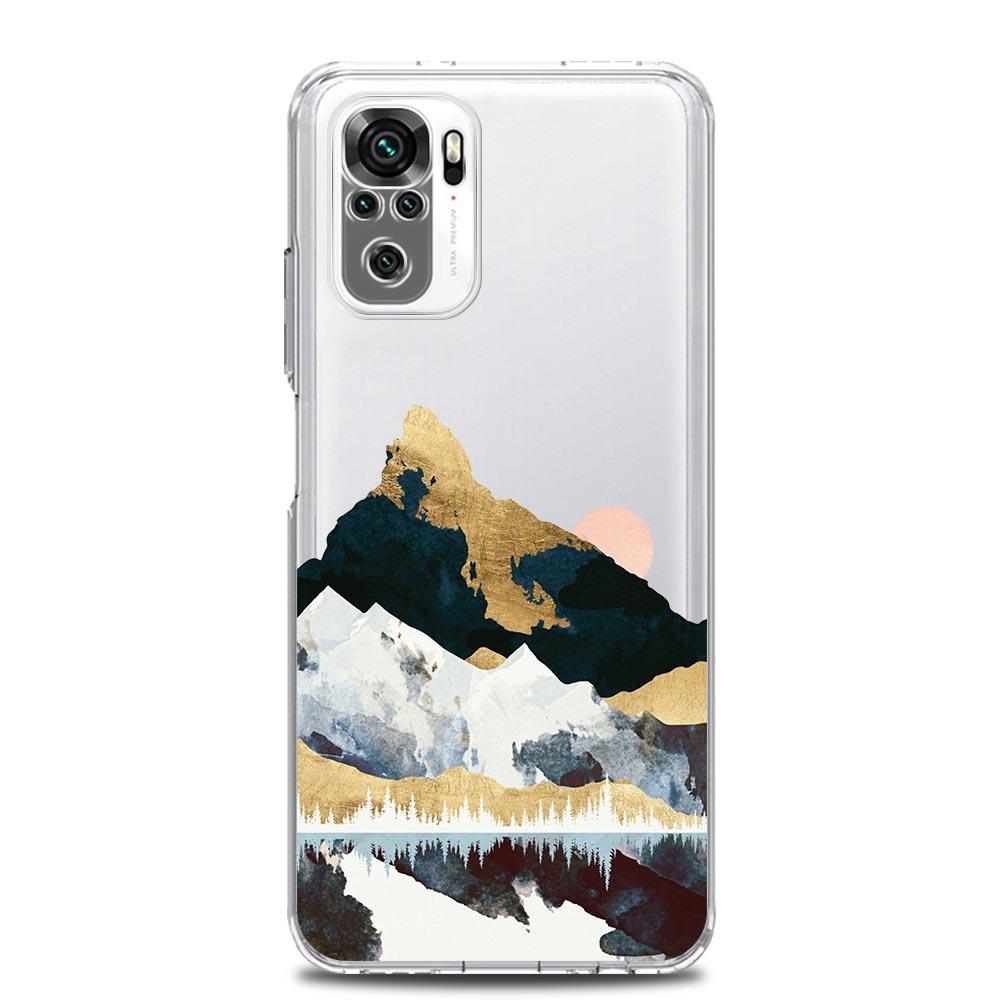 

Расписанный вручную пейзаж Новый квадратный прозрачный мягкий чехол для телефона для Xiaomi Redmi Note 12 11 9S 9 8 10 Pro+ 7 8T 9C 9A 8A K40 Gaming Cover Redmi Note 10