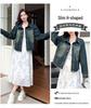 Autumn Korean Retro Slimming Denim Jacket for Women