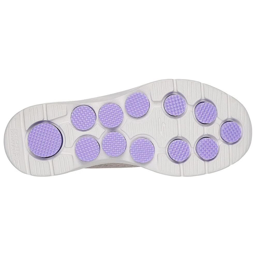 Skechers Go Walk 7 Codzienny Komfort Niskie Buty Lifestyle Damskie Trampki Szare 125208-TPLV
