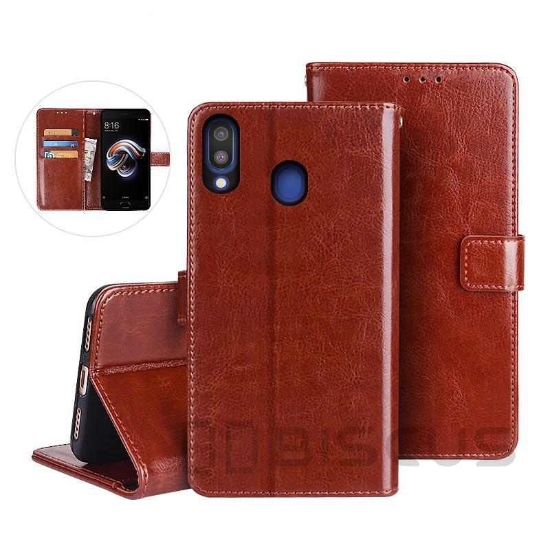 Flip Cover For Samsung Galaxy M20 Case magnet Leather wallet Bags for Samsung M 20 SM-M205F M205F/DS M205FN Card Holder funtion