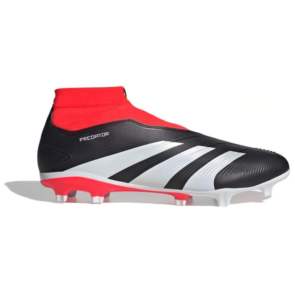 Adidas Predator 24 League Laceless FG Solar Energy Pack Unisex Sneakers Black Core-Black Cloud-White IG7768
