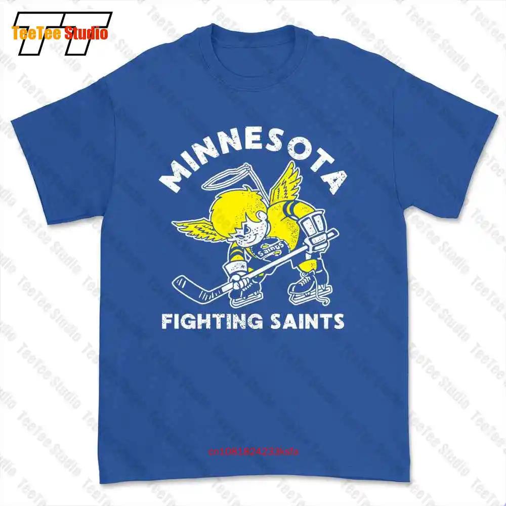 Minnesota Fighting Saints Tshirt Tee TIEJ