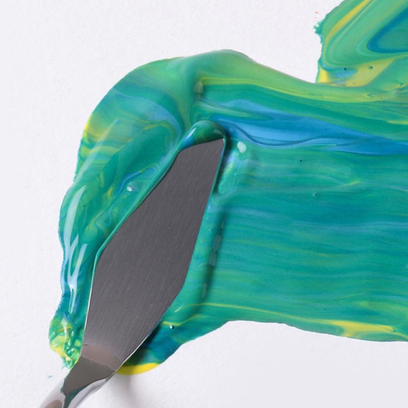 Spatulă Artist, Cuțit de Paletă, Set Cuțite pentru Pictură, Răzuitor pentru Amestec Pictură, Cuțit de Paletă din Oțel Inoxidabil, Spatulă Artă pentru Pictură
