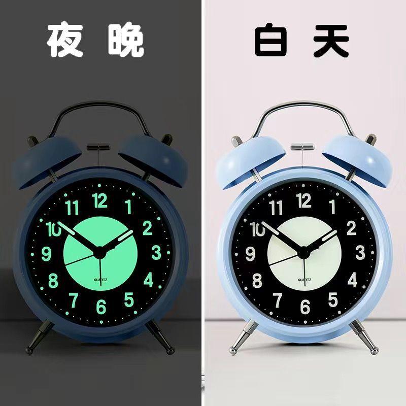 Светящийся будильник с двойным звонком