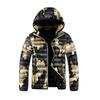 Rib Clothes, Cotton-padded Clothes, Men's Winter Camouflage Clothes, Removable Hats, Thickened Cotton-padded Jackets, Men's Jackets.
