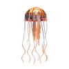 2 PCS Jellyfish Fish Tank Decorations, Soft Silicone Simulation Jellyfish Ornament With Vacuum Suction Cup, Fish Tank Jellyfish Glow Decorations For F