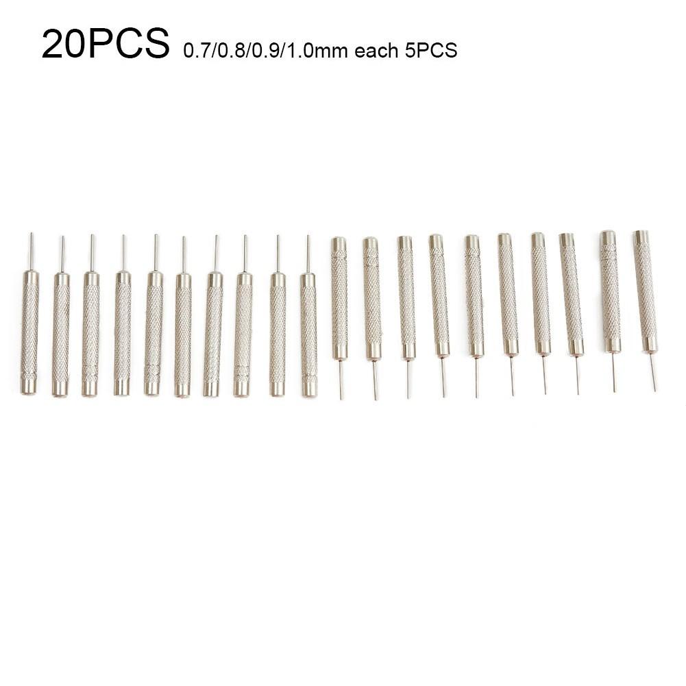 20PCS Thimble For SMITH  Tube Punch Drift Pin Set  Cleaning Care Tool