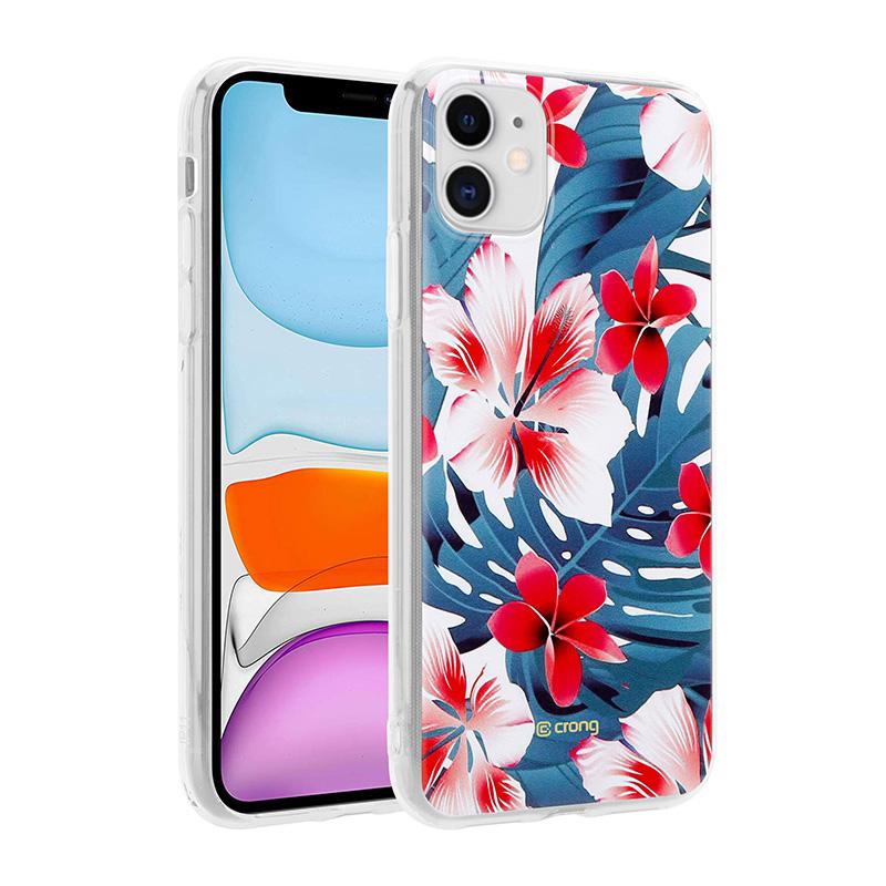 Crong Flower Case - Etui Iphone 11 (Wzór 03)