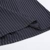 Spring 2026 Striped Halterneck Slim-Waisted Two-Piece Suit: Top & Skirt
