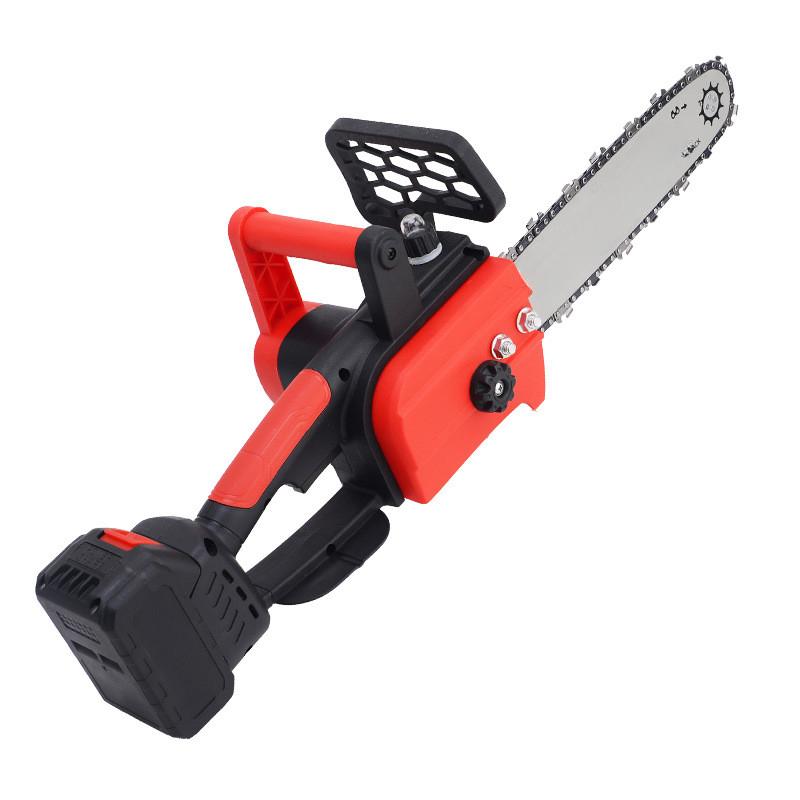 12 Zoll Bürstenlose Elektrische Kettensäge Handheld Tragbar Astschneidsäge Wiederaufladbar Haushalt Holzbearbeitungs-Elektrowerkzeug