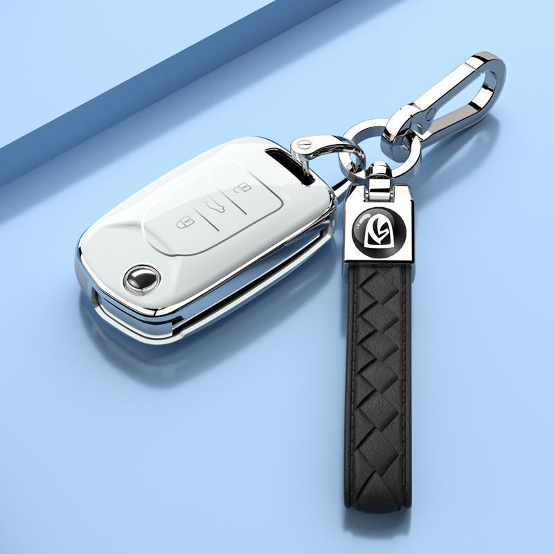 Baojun 730 Folding Key Case Luxury Protective Shell for 7-Seater 