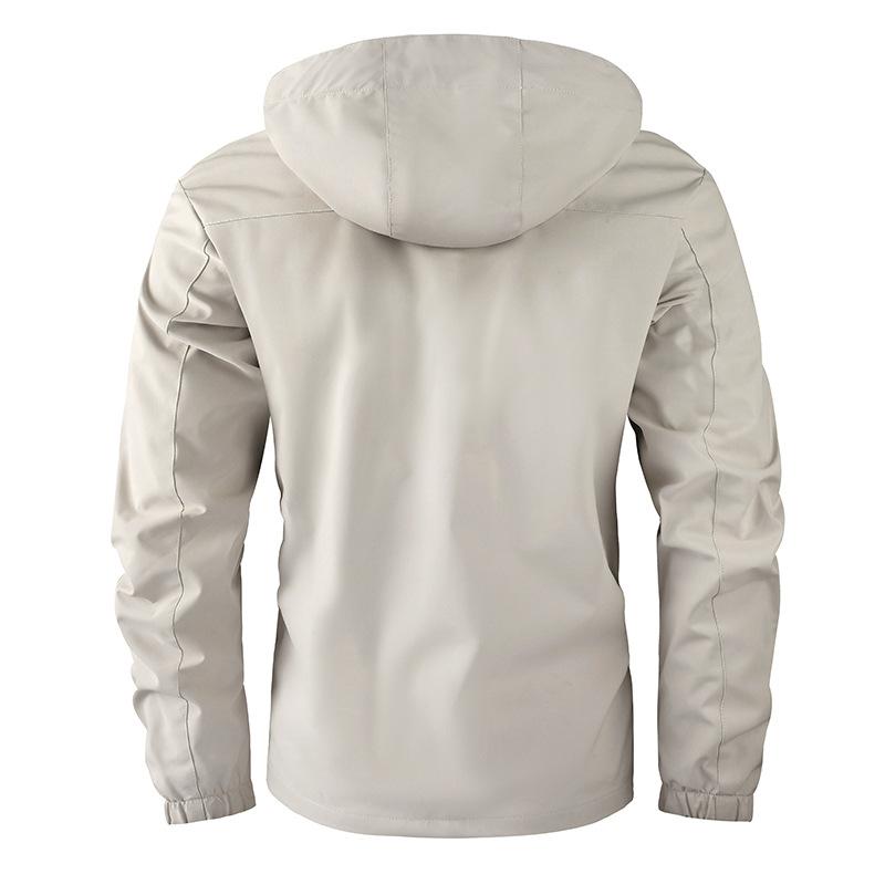 Outdoor Men's Fleece Thickened Casual Jacket Parker Coat Autumn and Winter Warm Jacket Men's Jacket