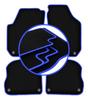 CARLUX-BLUE Car Mats For: Skoda Fabia II Hatchback, Station Wagon (2007-2014)