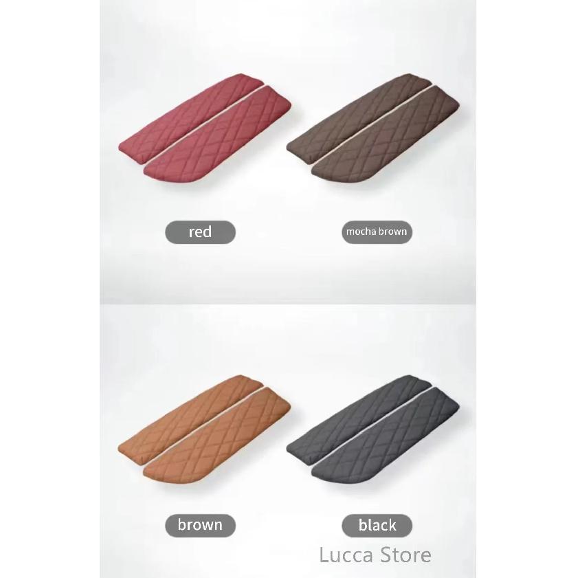 For BMW 5 Series F10 F18 G30 G38 6GT Armrest Box Cover Cushion PU Leather Center Console Armrest Protector Pad Car Accessories