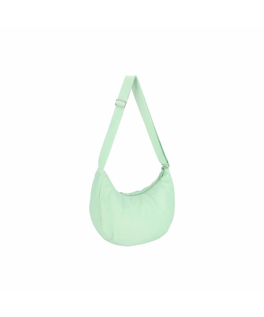Lesportsac Cloudy Sage Large Crescent Shoulder Bag [1822.Ld54]