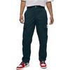 Jordan Solid Color Logo Snap-Front Casual Pants Men Bottoms Black DQ7343-010