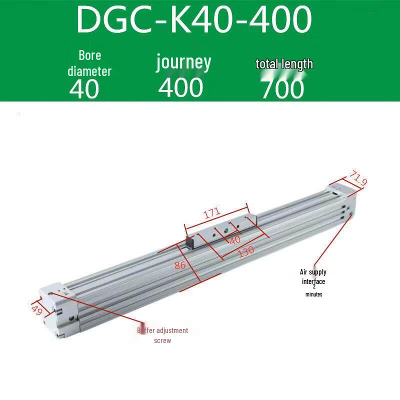 

Luse New Style Festo Type High-Speed Rodless Air Cylinder